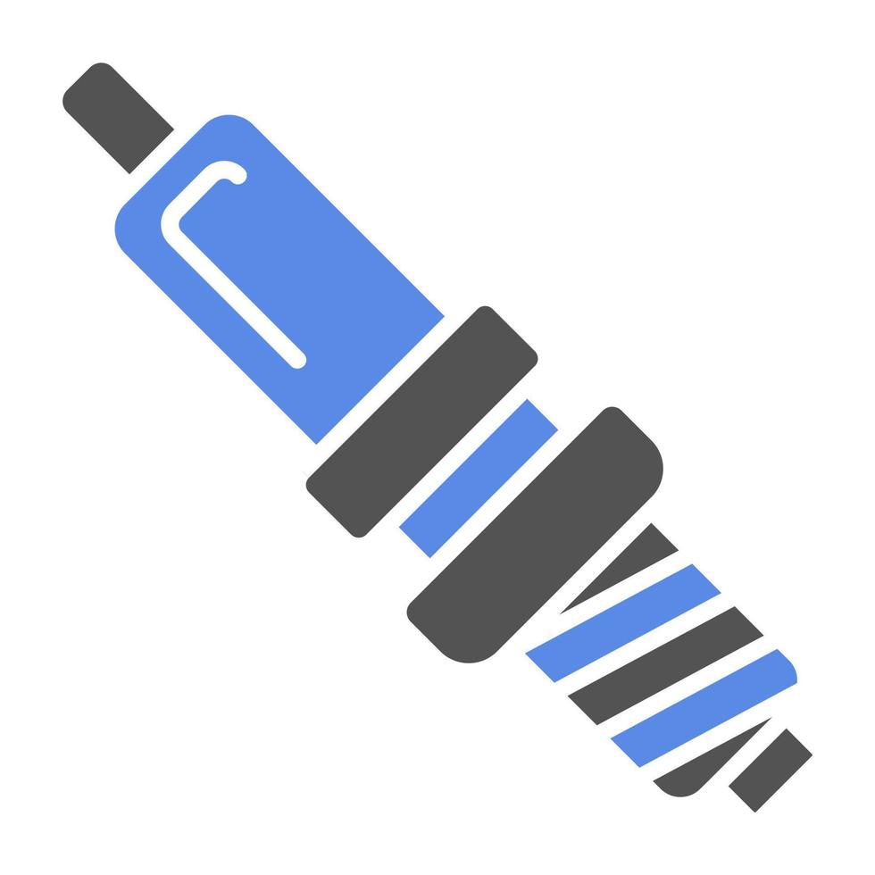 Spark Plug Vector Icon Style