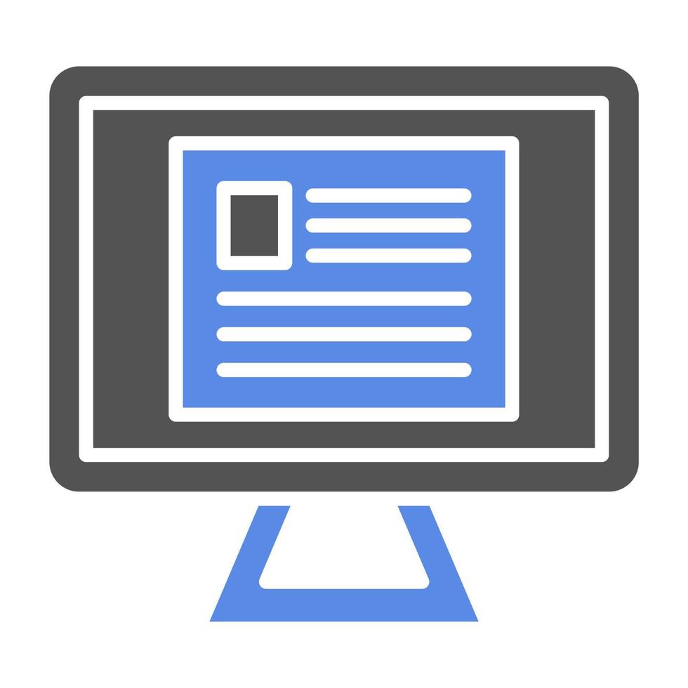 Vlog Vector Icon Style