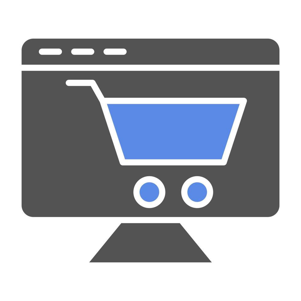 Ecommerce Platform Vector Icon Style