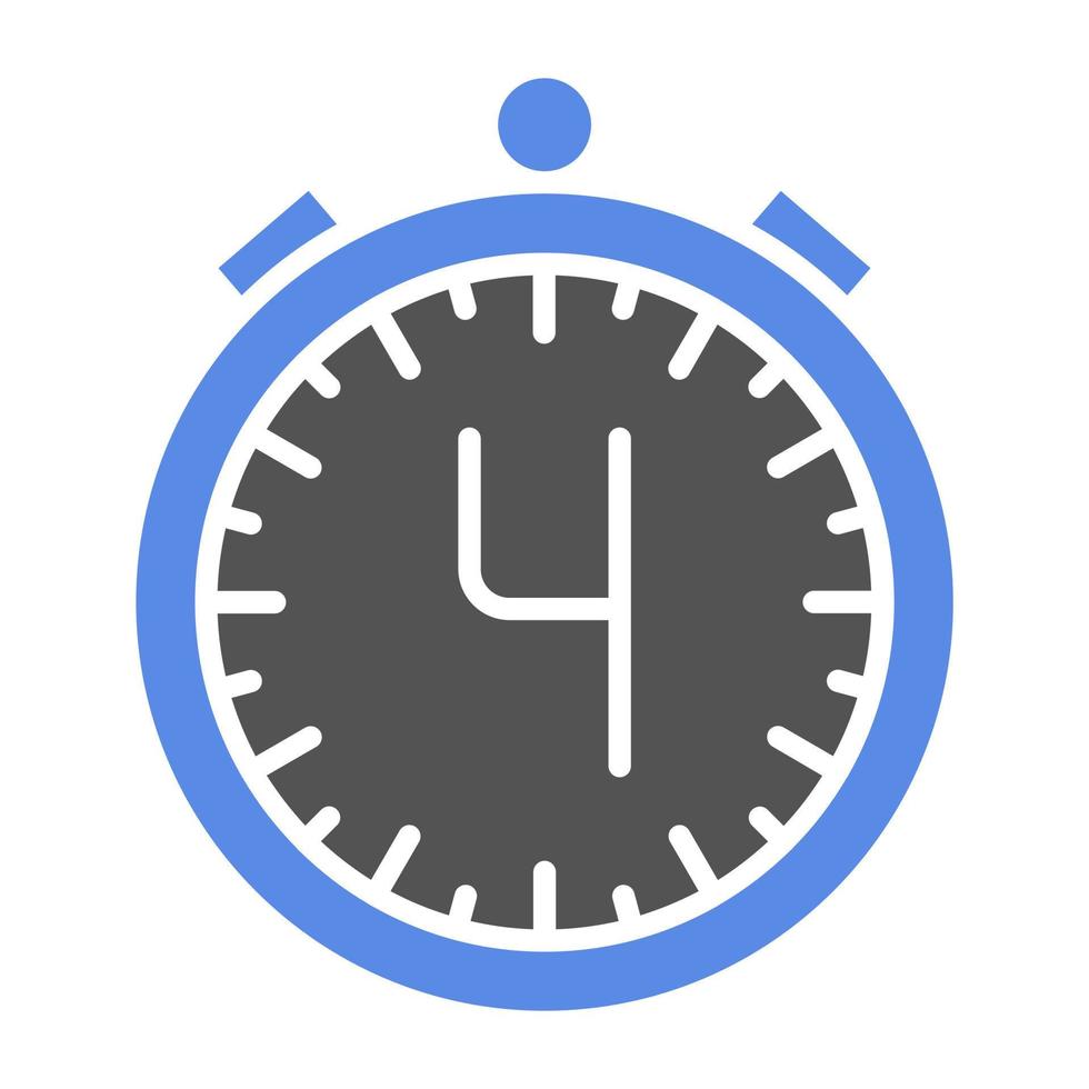 Countdown Vector Icon Style