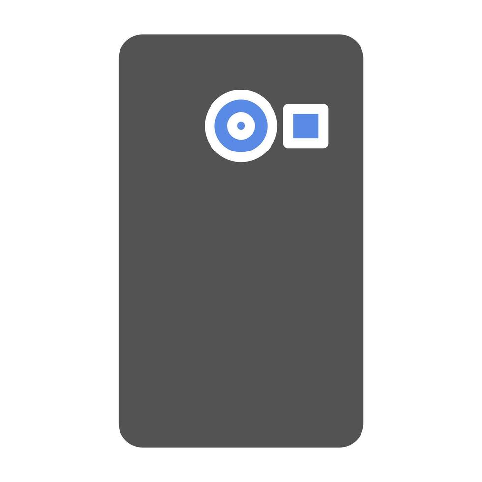 Phone Camera Vector Icon Style
