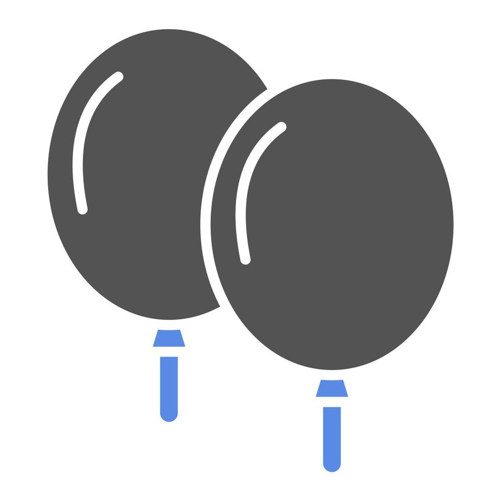 Balloons Vector Icon Style