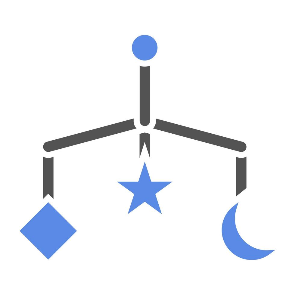 Baby Mobile Vector Icon Style