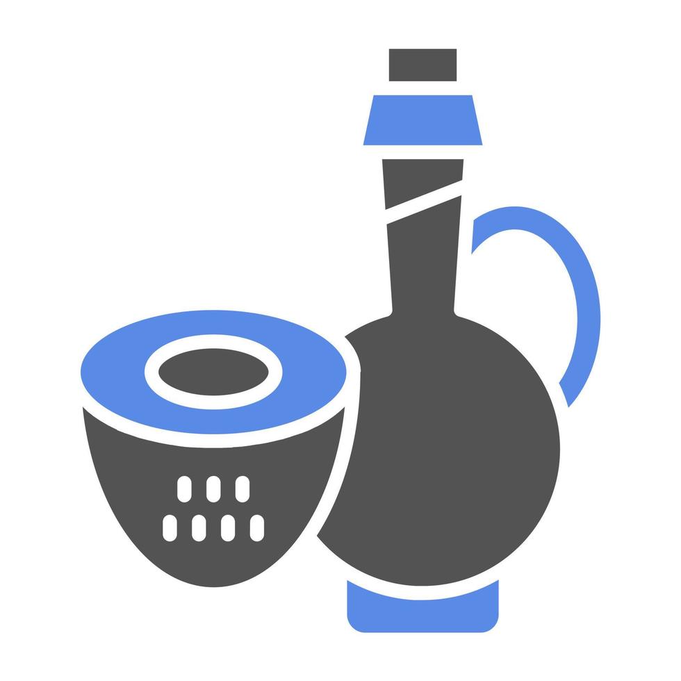 Coconut Oil Vector Icon Style