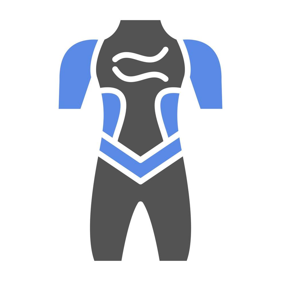 Wetsuit Vector Icon Style