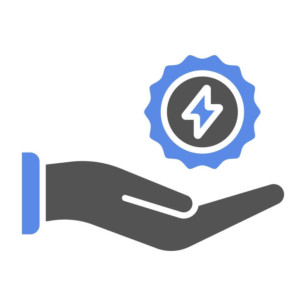 Energy Conservator Vector Icon Style