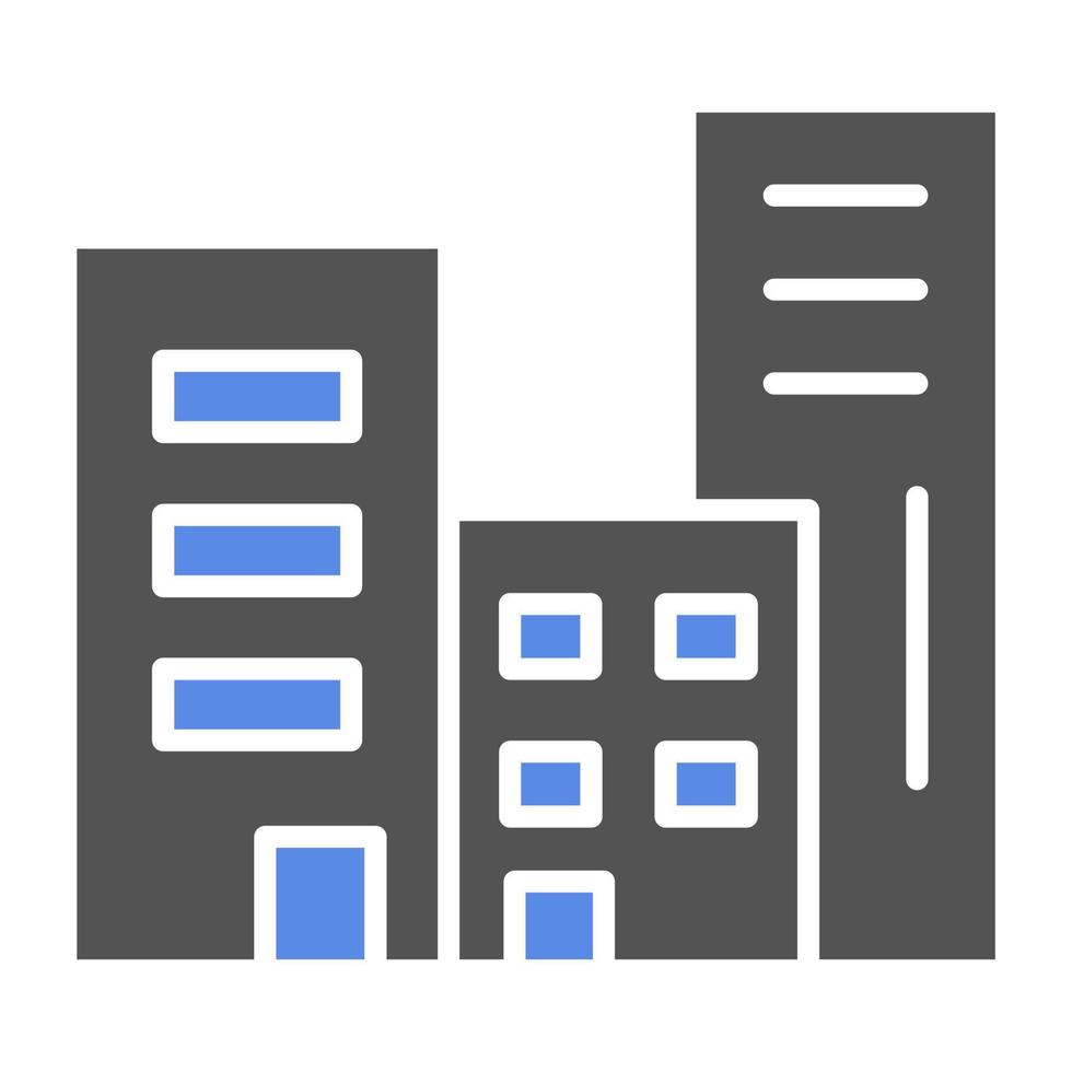 City Pollution Vector Icon Style