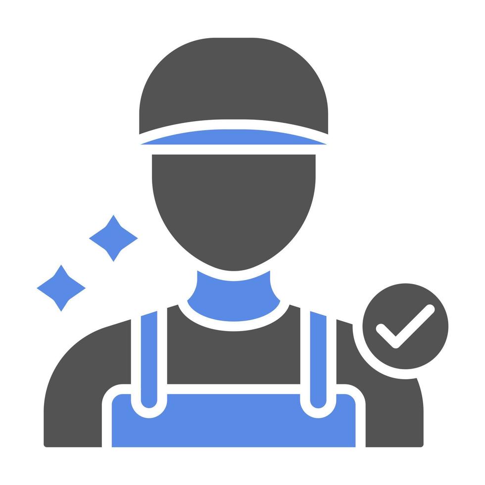 Vetted Professionals Vector Icon Style