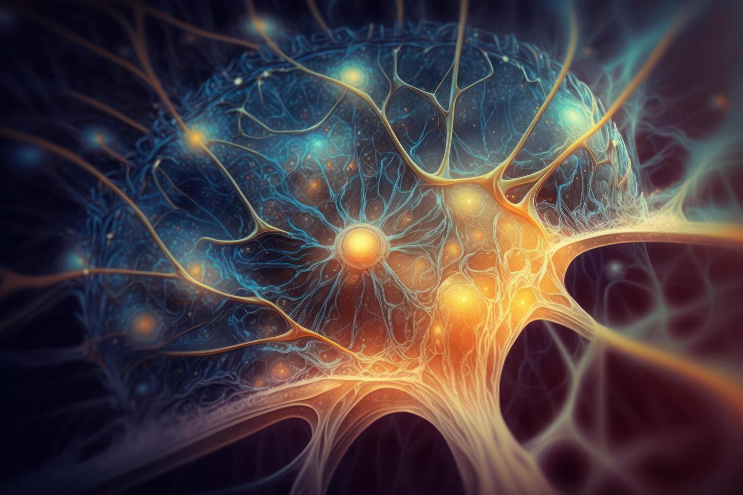 neural network. aesthetic 22405371 Stock Photo at Vecteezy