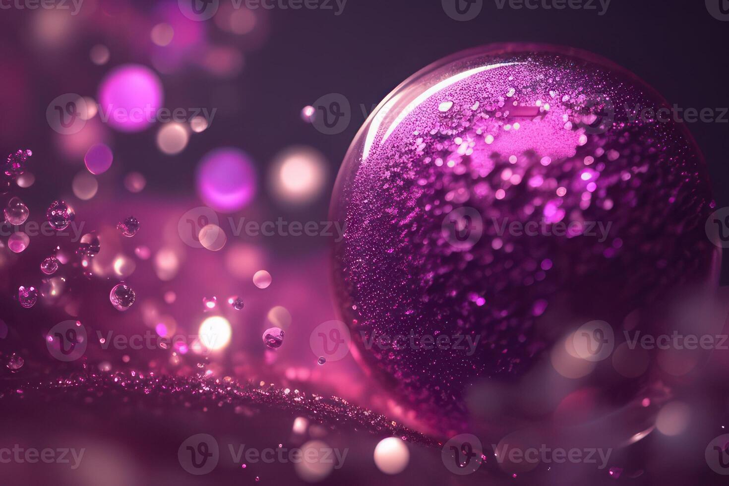 pink purple bokeh background texture. AI Generated 22405429 Stock Photo ...
