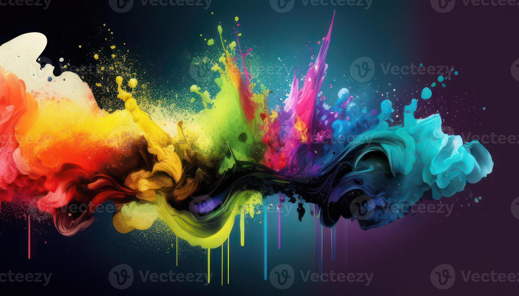 water color background colorful. photo