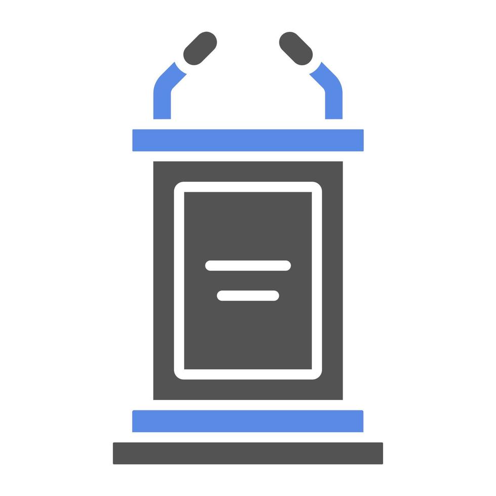 Bully Pulpit Vector Icon Style