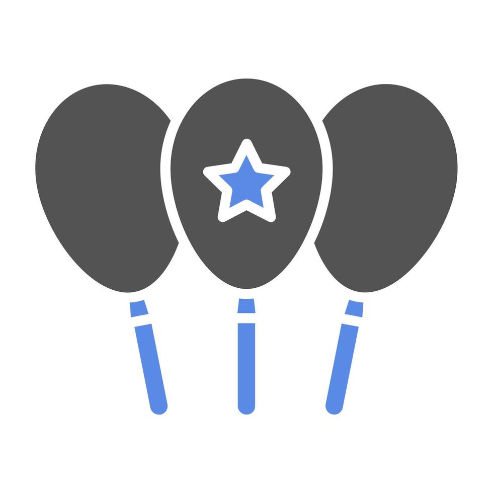 Balloons Vector Icon Style