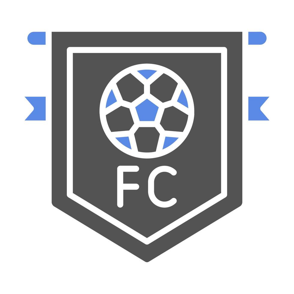 Football Club Vector Icon Style