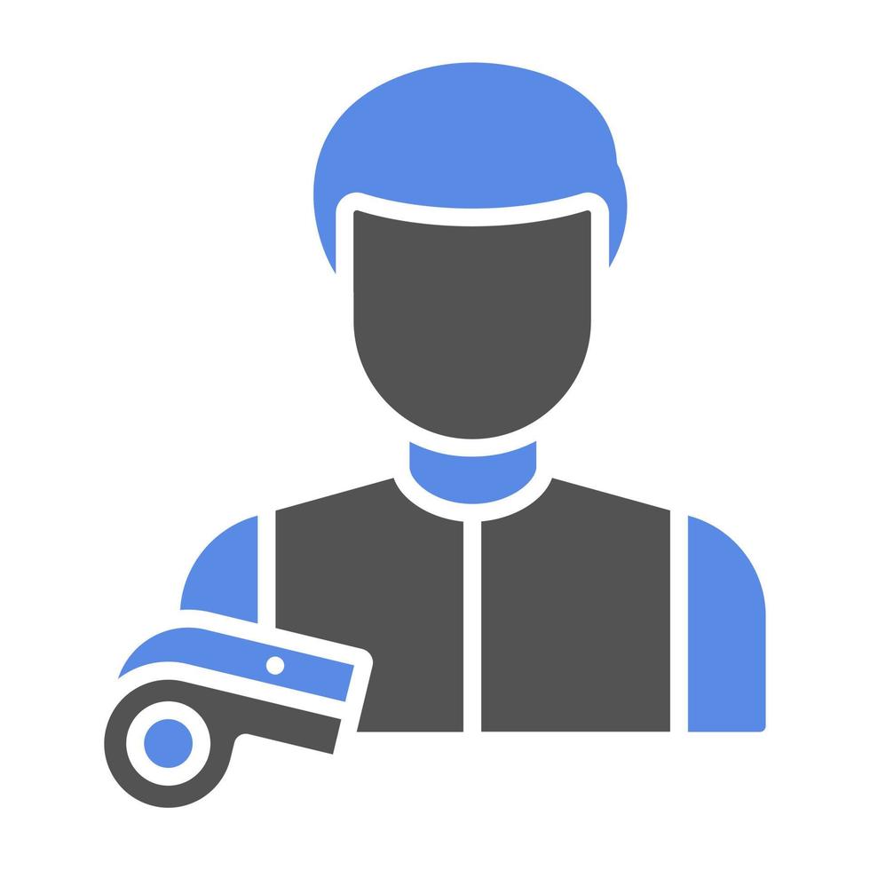 Referee Vector Icon Style