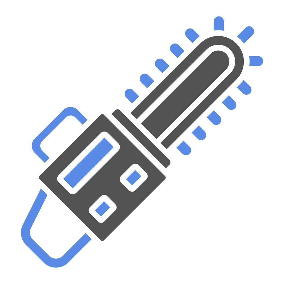 Chainsaw Vector Icon Style