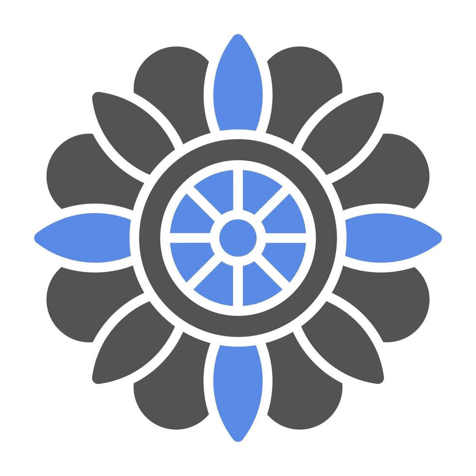 Floral Design Vector Icon Style