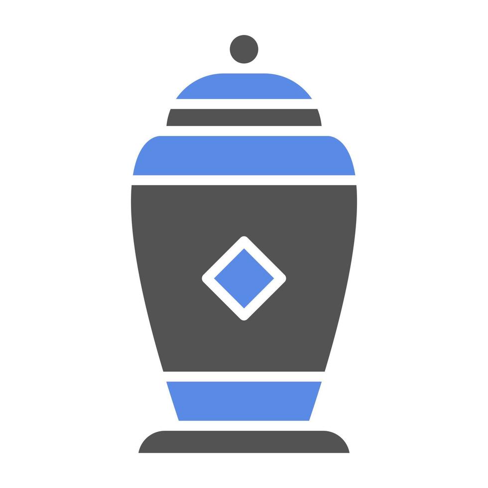 Cremation Vector Icon Style