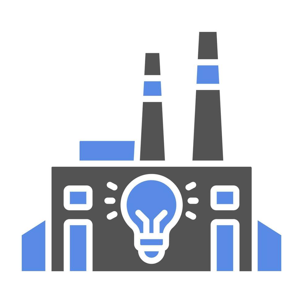 Light Pollution Vector Icon Style