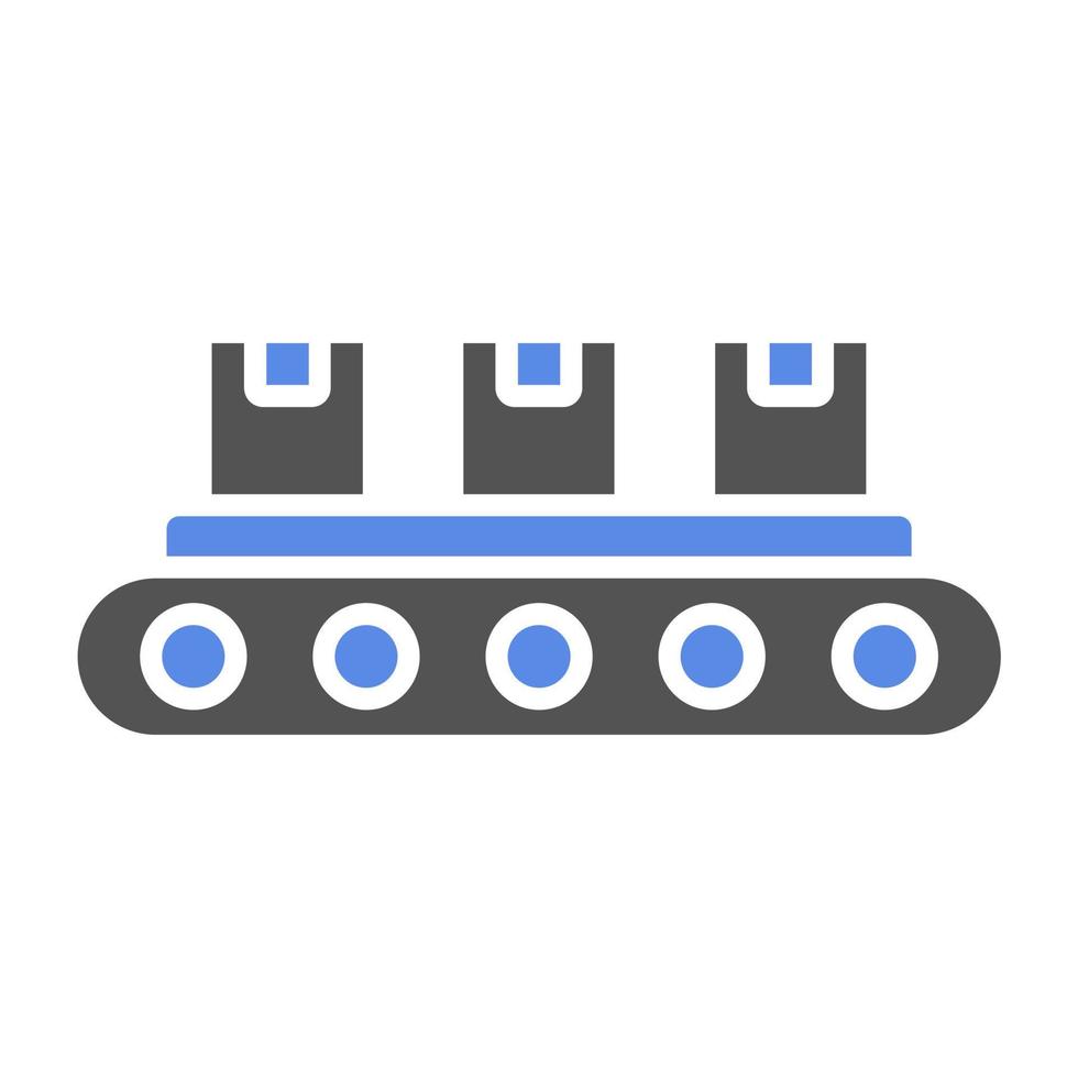 Conveyor Belt Vector Icon Style