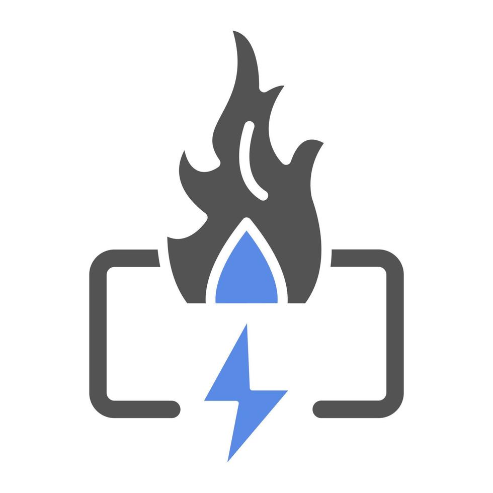 Fire Energy Vector Icon Style 22406219 Vector Art at Vecteezy
