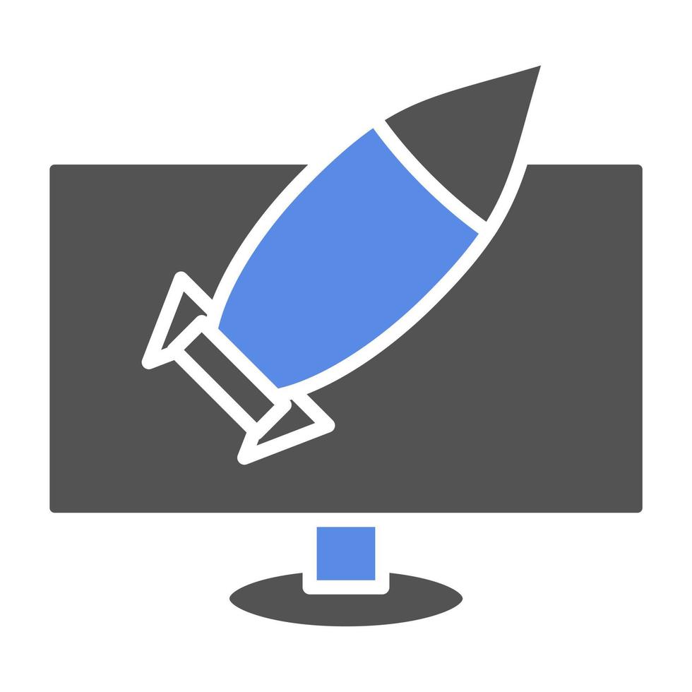 Launch Vector Icon Style