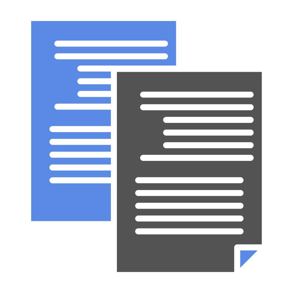 Body Copy Vector Icon Style