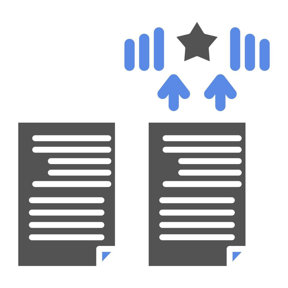 Differentiation Vector Icon Style
