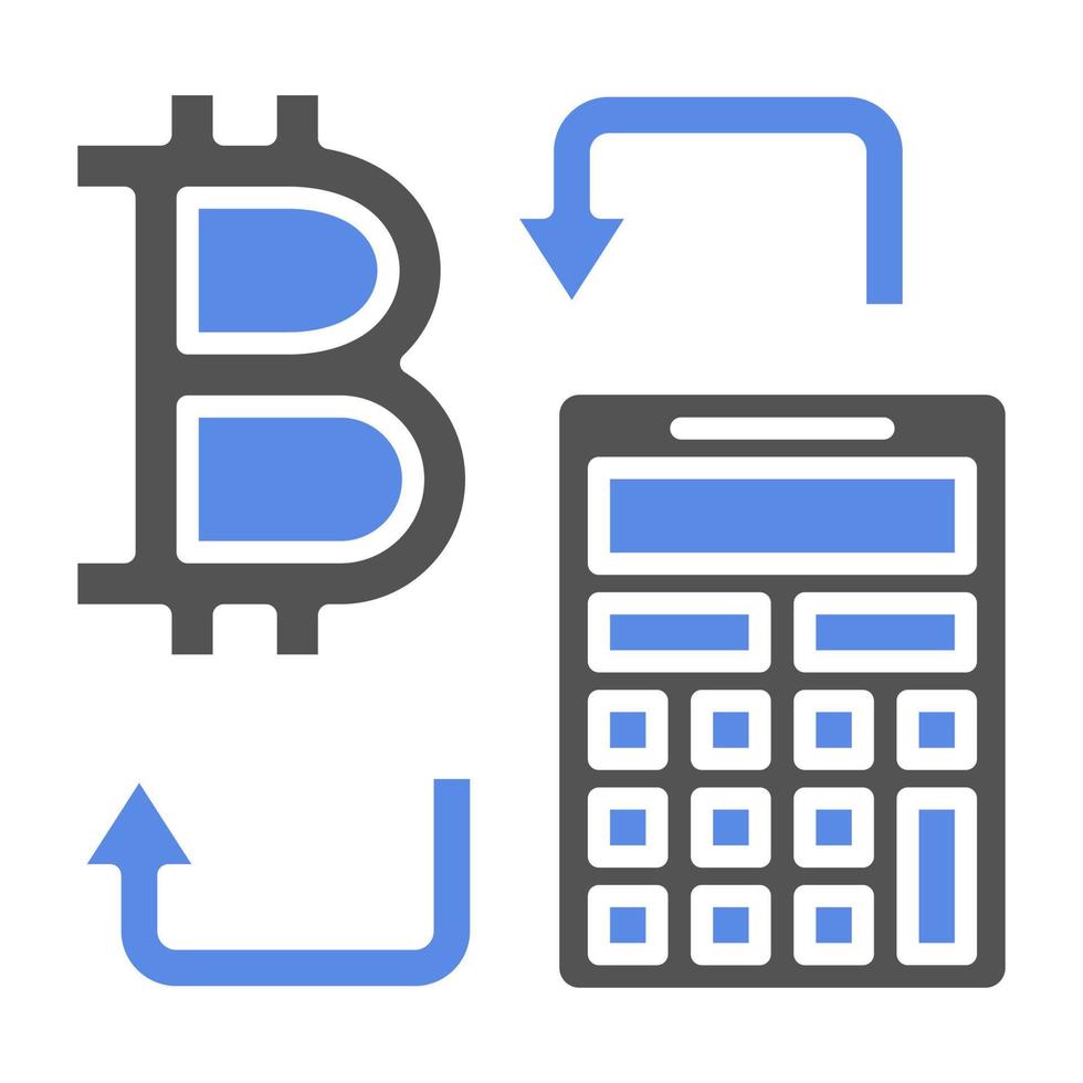 Calculator Vector Icon Style