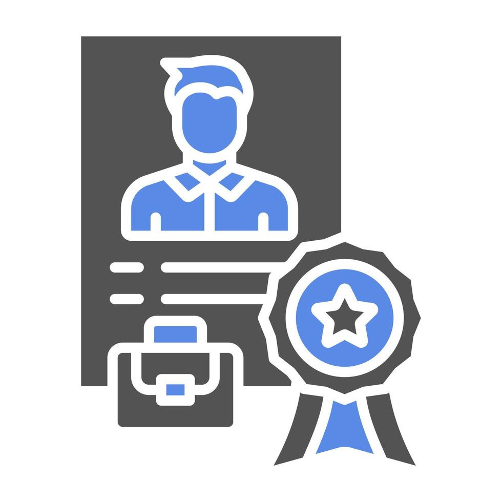 Job Title Vector Icon Style