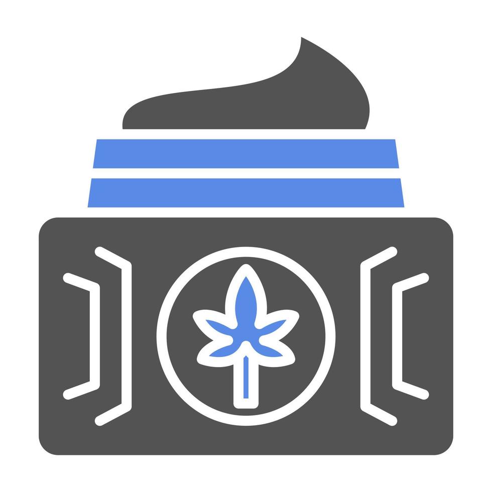 Cbd Cream Vector Icon Style