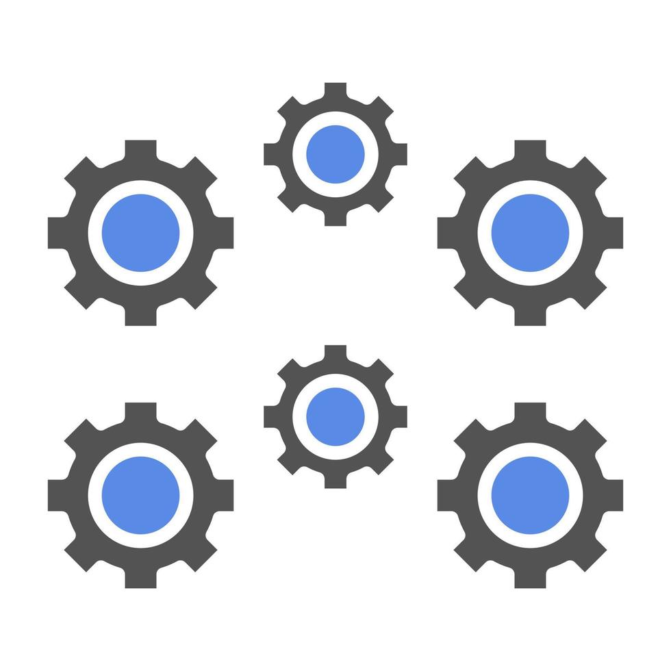 Cog Vector Icon Style