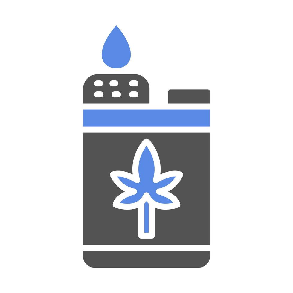 Cbd Vaping Vector Icon Style