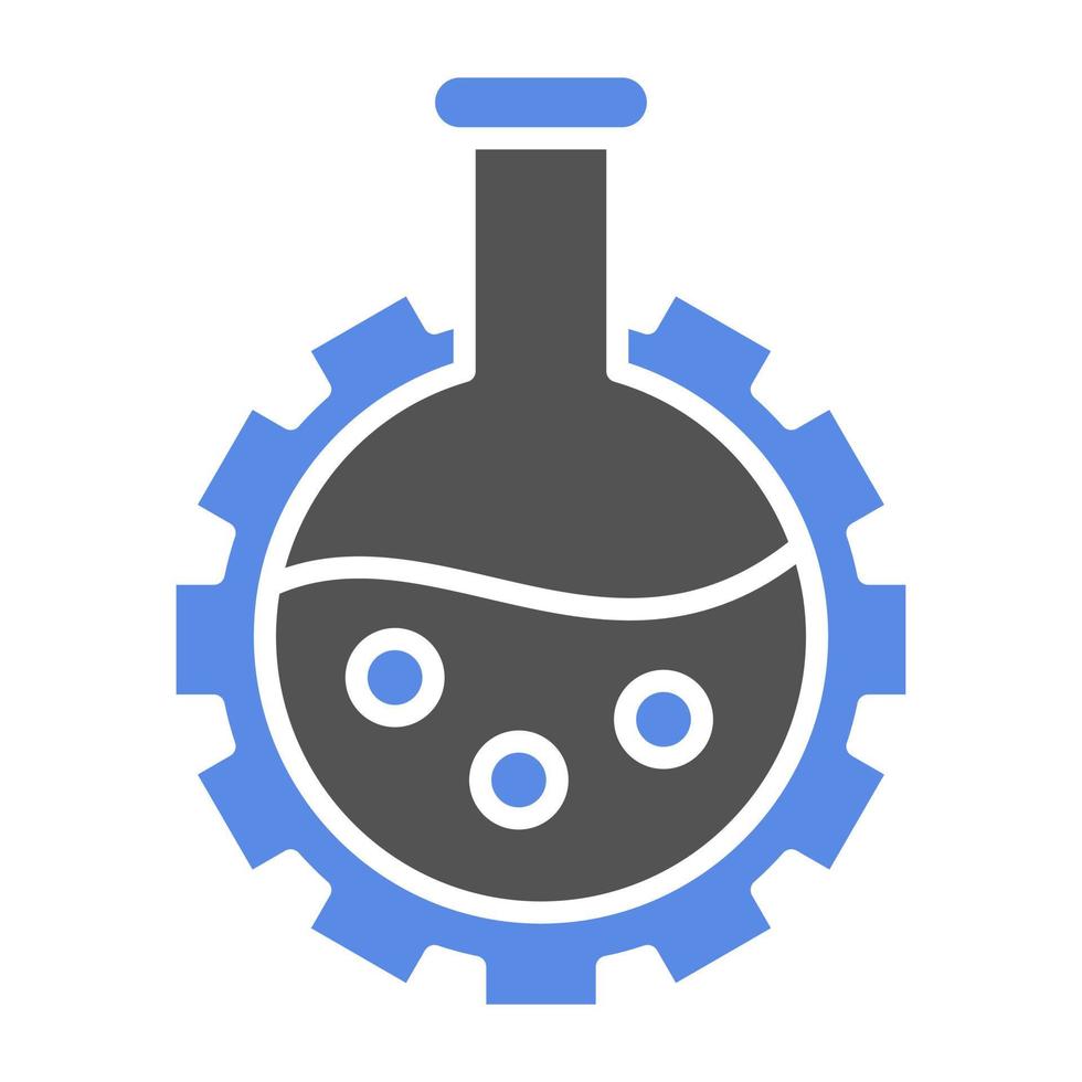 Bioengineering Vector Icon Style