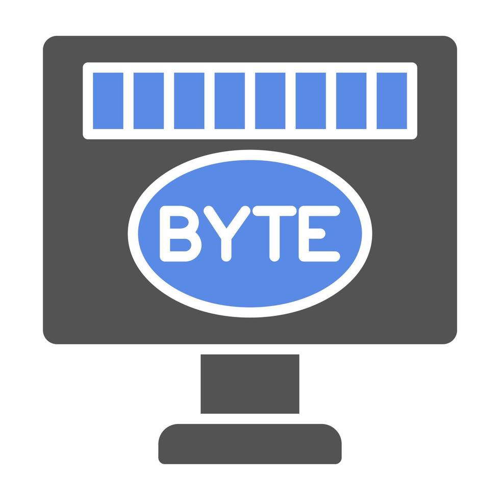 Byte Vector Icon Style