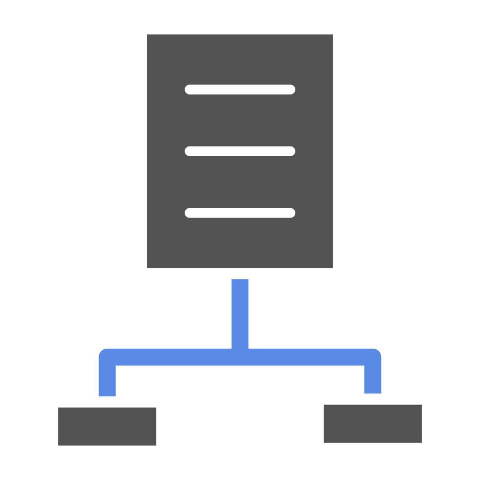 Algorithm Vector Icon Style