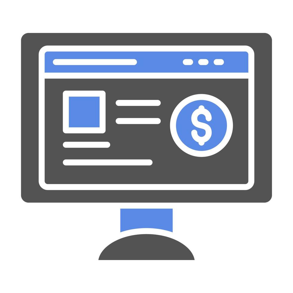 Crowdfunding Portal Vector Icon Style