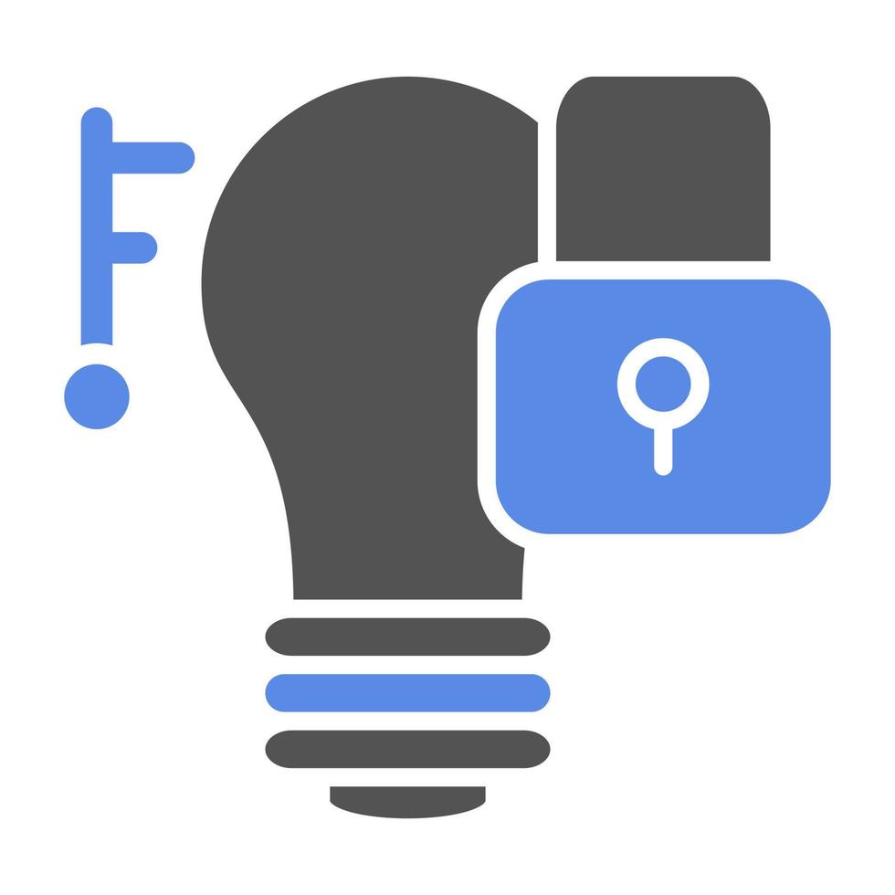 Intellectual Property Vector Icon Style