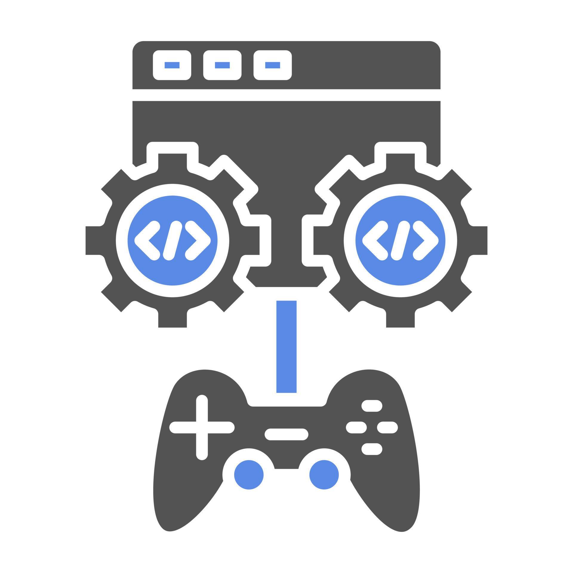Game Engine Vector Icon Style 22407027 Vector Art at Vecteezy