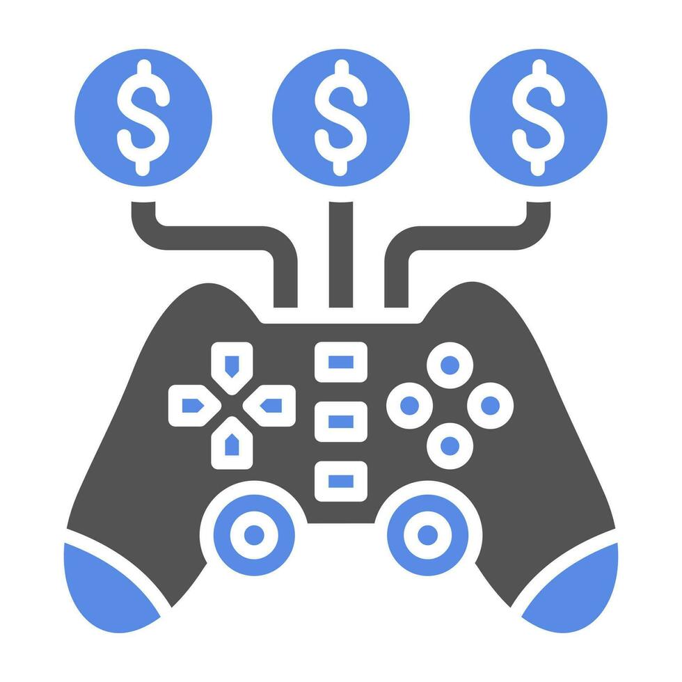 Game Money Vector Icon Style