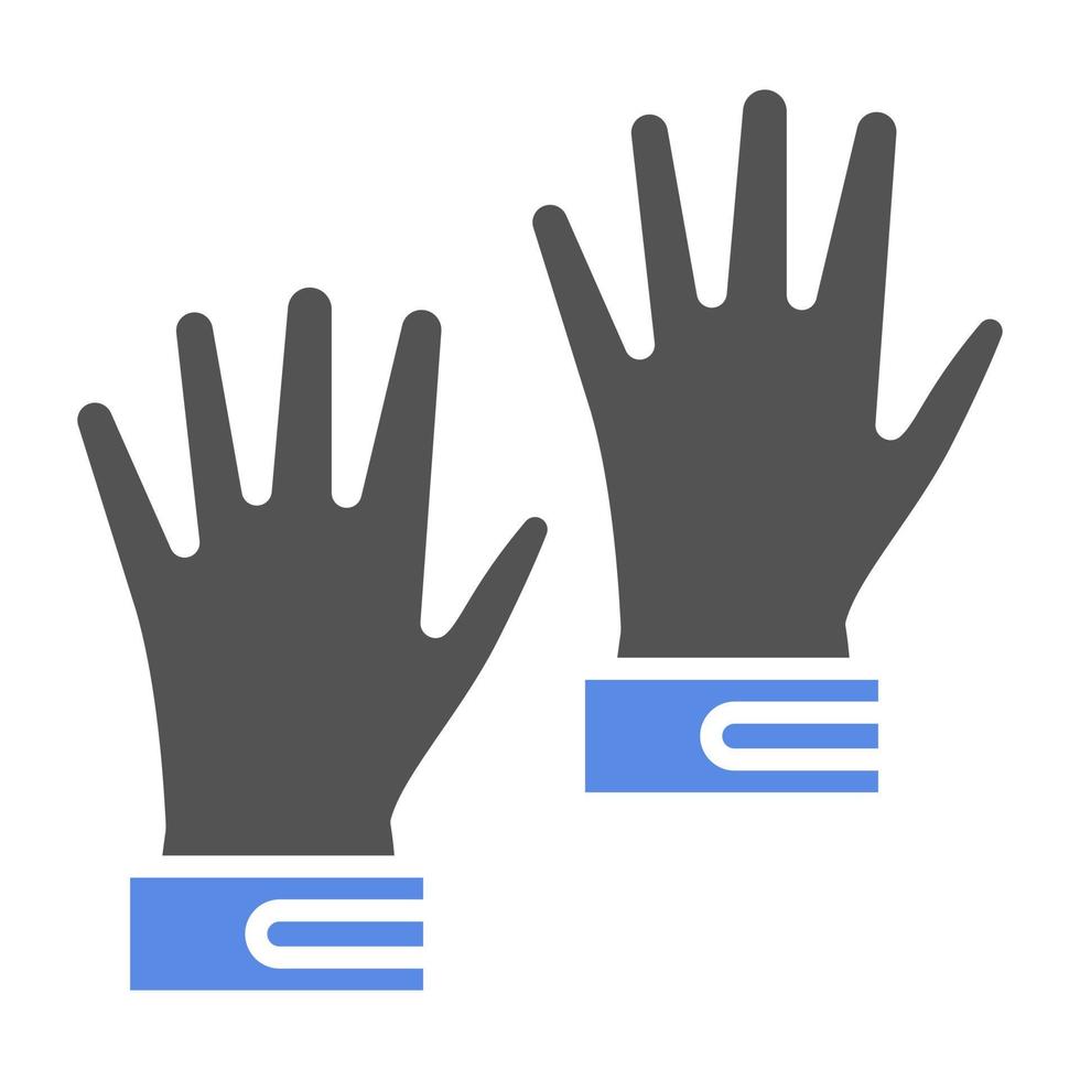 Gloves Vector Icon Style