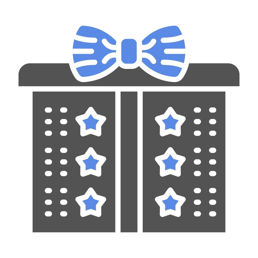Gift Box Vector Icon Style