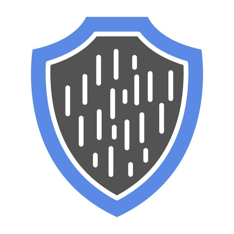 Wood Shield Vector Icon Style