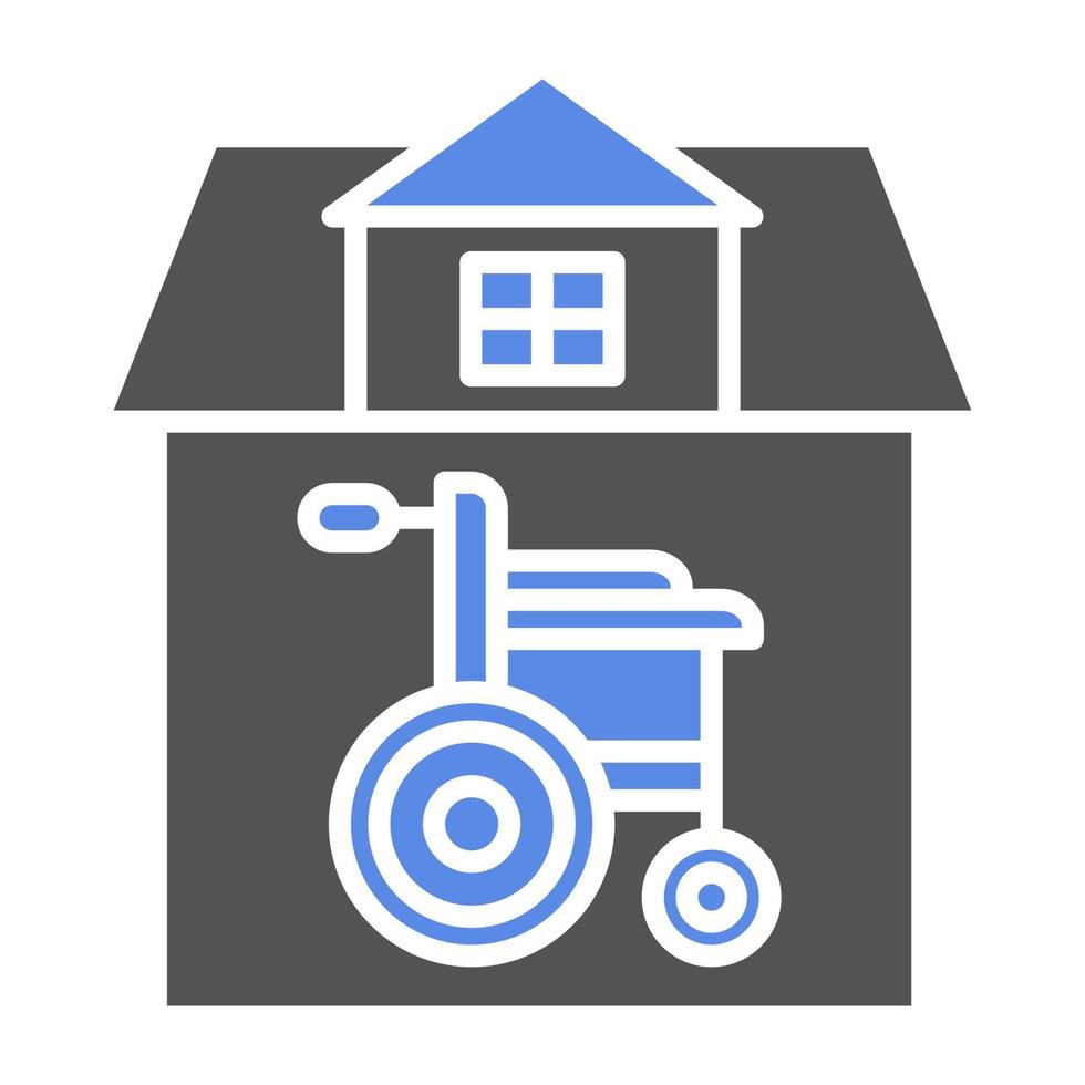 Hospice Vector Icon Style