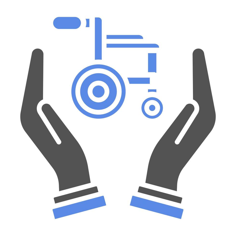 Disable Aid Vector Icon Style
