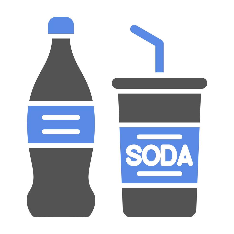 soda vector icono estilo