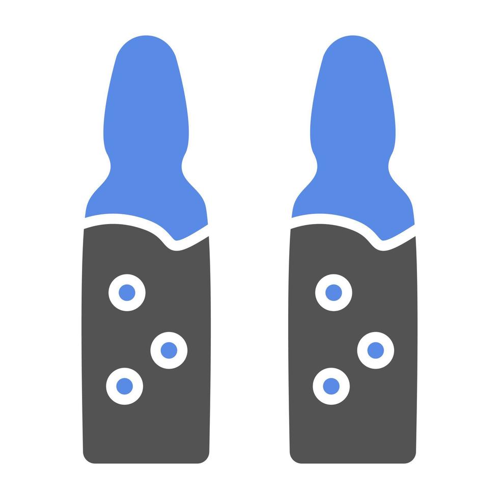 Ampoule Vector Icon Style