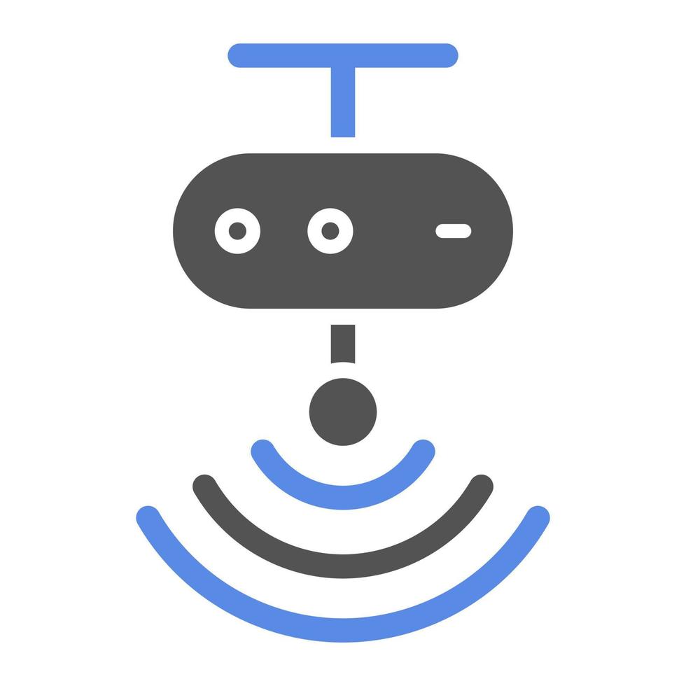 Motion Sensor Vector Icon Style