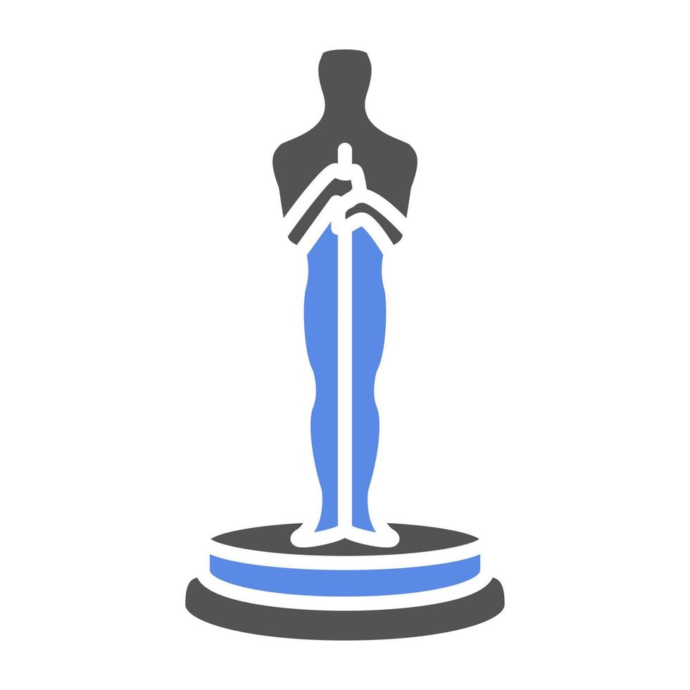 Oscar Award Vector Icon Style