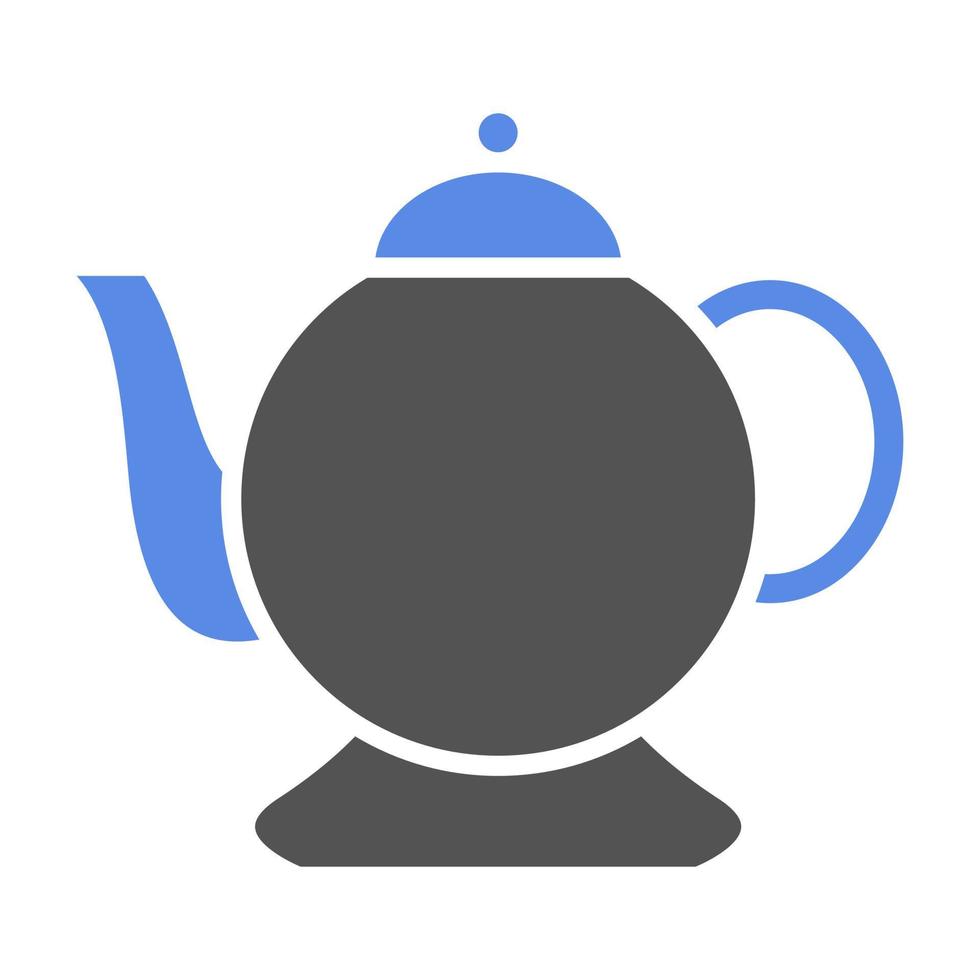 Tea Pot Vector Icon Style